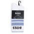 Фото #6 товара BOSS Qs Rib Stripe Cc socks 3 pairs