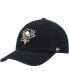 ფოტო #2 პროდუქტის Men's Black Pittsburgh Penguins Team Clean Up Adjustable Hat