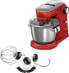 Фото #1 товара Bosch MUM9A66R00 - 5.5 L - CE - VDE - Red - Silver - Rotary - Stainless steel - 1600 W