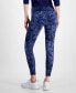 Фото #2 товара Women's Water-Bubbles 7/8 Leggings, Created for Macy's