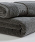 Iconic Cotton Terry 3 Piece Bath Towel Set Серый, 3 PIECE SET - фото #2