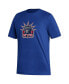 Фото #3 товара Men's Artemi Panarin Royal New York Rangers Reverse Retro 2.0 Name and Number T-shirt