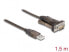 Фото #2 товара Delock 62646 - Black - 1.5 m - USB Type-A - DB-9 - Male - Male