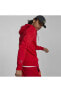 Ferrari Style Hooded Sweat Jacket Kırmızı Erkek Fermuarlı Hoodie