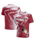 Фото #2 товара Men's NFL X Staple Cardinal Arizona Cardinals Team Slogan All Over Print Short Sleeve T-shirt