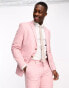 Фото #1 товара Jack & Jones Premium slim suit jacket in dusky pink