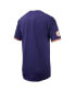 Фото #3 товара Men's Purple Clemson Tigers Replica Full-Button Baseball Jersey