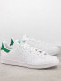 adidas Originals Stan Smith trainers in white/green