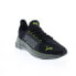 Фото #2 товара Puma Softride Premier Slip-On Splatter Mens Black Athletic Running Shoes 11.5