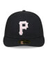 Фото #1 товара Men's Black Pittsburgh Pirates 2024 Mother's Day Low Profile 59FIFTY Fitted Hat