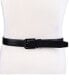 Фото #5 товара Men's Reversible Faux-Leather Stretch Dress Belt