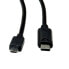 Фото #4 товара ROLINE 11.02.8781 - 3 m - USB C - Micro-USB B - USB 2.0 - 480 Mbit/s - Black
