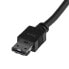 Фото #6 товара Кабель адаптер USB 3.0 к eSATA HDD / SSD / ODD - 3ft кабель адаптер USB 3.0 к жесткому диску eSATA - SATA 6 Gbps - 0,9 м - USB A - черный от Startech.com