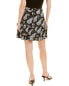 Фото #2 товара Ted Baker Lanee Printed Tiered Frill Mini Skirt Women's Black 5