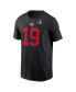 Men's Deebo Samuel Black San Francisco 49ers Super Bowl LVIII Patch Player Name and Number T-shirt