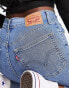 Фото #10 товара Levi's high waisted mom jeans in light wash