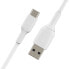 Фото #4 товара Belkin USB-A to USB-C PVC White 1m - Cable - Digital
