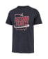 Men's Navy Atlanta Braves Regional Franklin T-shirt Синий, S - фото #2