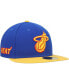 ფოტო #1 პროდუქტის Men's Blue Miami Heat Side Patch 59FIFTY Fitted Hat