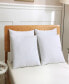 4 pack Soft Cover Nano Feather Filled Bed Pillows King