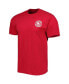 Фото #3 товара Men's Crimson Oklahoma Sooners Double Diamond Crest T-shirt