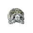 Фото #1 товара Thomas Sabo Damen Bead Charm-Einhänger Schildkröte 925 Silber silber/grün K0152-691-34