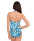 Women's Bandeau-Neck Halter-Style One-Piece Swimsuit