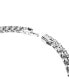 ფოტო #3 პროდუქტის Crystal Round Cut Matrix Tennis Bracelet