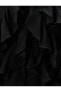 Фото #6 товара Mini Abiye Elbise Şifon Fırfırlı Halter Yaka Astarlı
