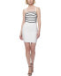 Фото #1 товара Hervé Léger Striped Bandage Mini Dress Women's L