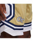 Men's Gold Georgia Tech Yellow Jackets Swingman AEROREADY Basketball Shorts