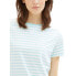 TOM TAILOR Modern Stripe short sleeve T-shirt