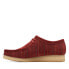 Фото #5 товара Clarks Wallabee Dance Hall Mens Burgundy Oxfords & Lace Ups Casual Shoes