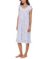 Women's Cap-Sleeve Ruffled Waltz Nightgown