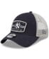 Фото #1 товара Men's Navy New York Yankees Property Trucker 9Twenty Snapback Hat