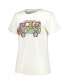 ფოტო #4 პროდუქტის Women's Cream The Grateful Dead Graphic T-shirt