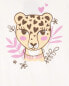 Kid Cheetah Graphic Tee L