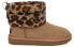 UGG Fluff Mini Quilted Leopard 1105358-AMP Boots