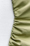 Фото #8 товара Мини-платье cut out со сборками ZARA