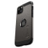 Фото #8 товара Чехол для смартфона Spigen Tough Armor MagSafe с подставкой для iPhone 15 металлический серый