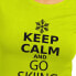 ფოტო #2 პროდუქტის KRUSKIS Keep Calm And Go Skiing short sleeve T-shirt