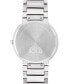 ფოტო #3 პროდუქტის Men's Bold Horizon Swiss Quartz Silver-Tone Stainless Steel Watch 40mm