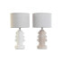 Фото #1 товара Настольная лампа Home ESPRIT Белый Бежевый Керамика 40 W 220 V 23 x 23 x 41 cm (2 штук)