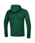 Фото #4 товара Men's Green Colorado State Rams 2023 Sideline Tech Hooded Raglan Long Sleeve T-shirt