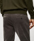 ფოტო #5 პროდუქტის Men's Micro-Corduroy Slim-Fit Pants