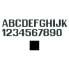 Фото #1 товара INTERNATIONAL LETTERFIX A Letter Stickers