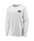 ფოტო #2 პროდუქტის Women's White Florida Gators Traditions Pennant Long Sleeve T-shirt
