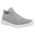 Propet Travelbound Slip On Womens Grey Sneakers Casual Shoes WAT104M-GRY