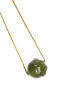 ფოტო #1 პროდუქტის Cat paw — Green jade necklace