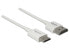 Фото #1 товара Разъем Delock HDMI Type A - HDMI Type C 1.5 м - 3840 x 2160 пикселей - 3D - белый